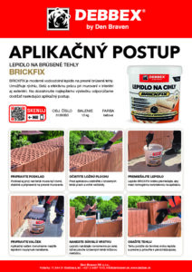 Lepidlo na tehly BRICKFIX