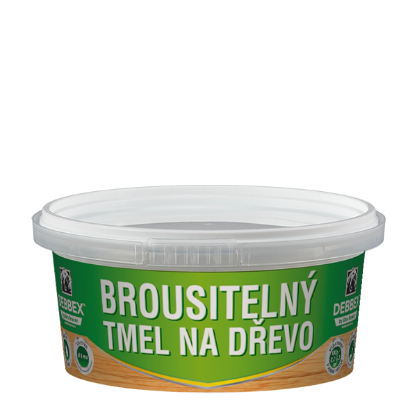 Brúsiteľný tmel na drevo