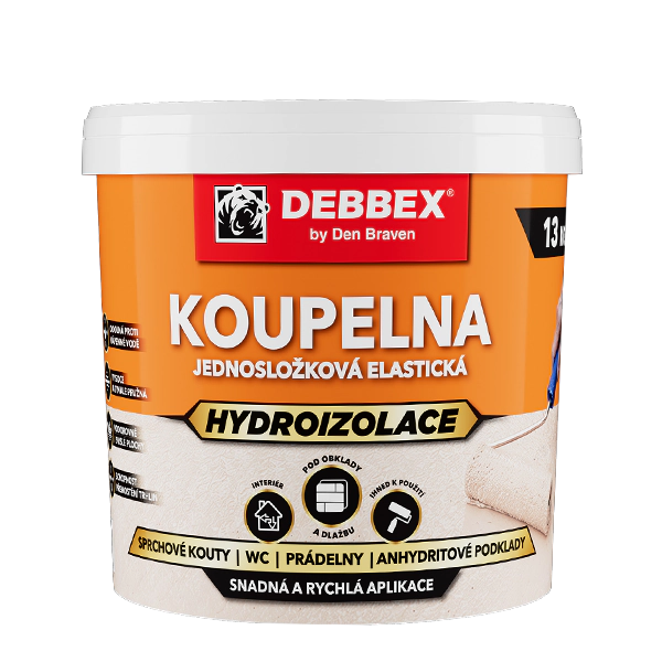 Jednozložková hydroizolácia KÚPEĽŇA