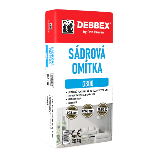 Sadrová omietka G300