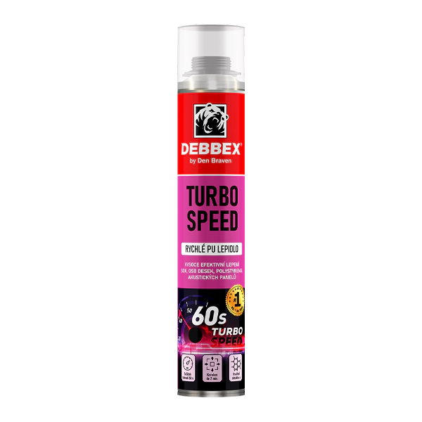 Rýchloschnúce PU lepidlo Turbo Speed