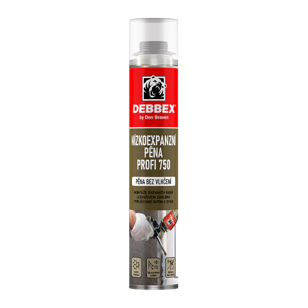 Nízkoexpanzná pena bez vlhčenia NXP PROFI 750
