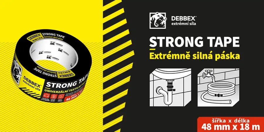 STRONG TAPE Extra silná textilná páska