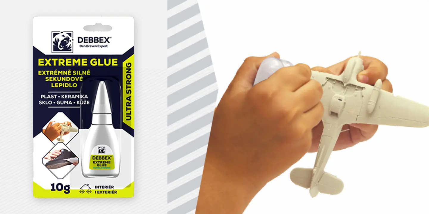 Extrémne silné sekundové lepidlo EXTREME GLUE