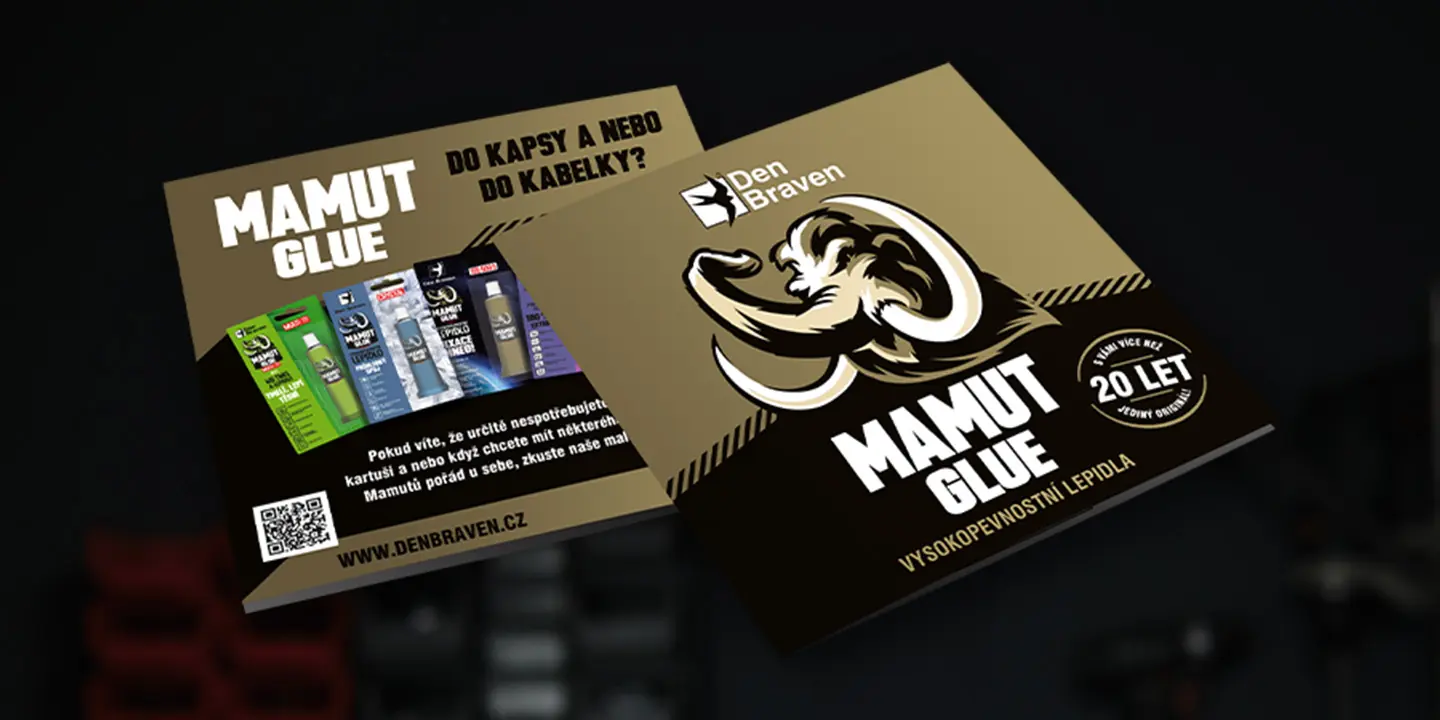 Predstavujeme aktualizovanú verziu nášho letáku vysokopevnostných lepidiel MAMUT GLUE