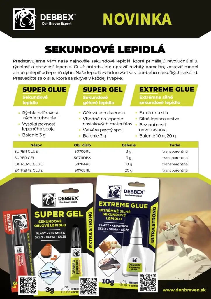 Super gel a extreme glue debbex