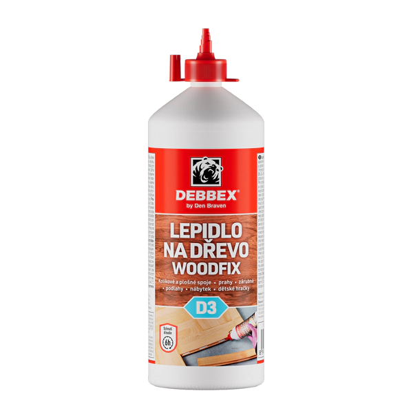 Lepidlo na drevo WOODFIX D3 750g