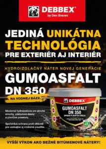 GUMOASFALT DN 350 (na vodnej báze)