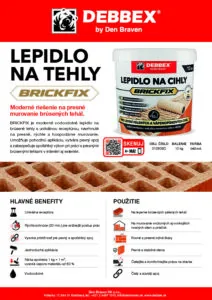 Lepidlo na tehly BRICKFIX