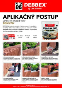 Lepidlo na tehly BRICKFIX