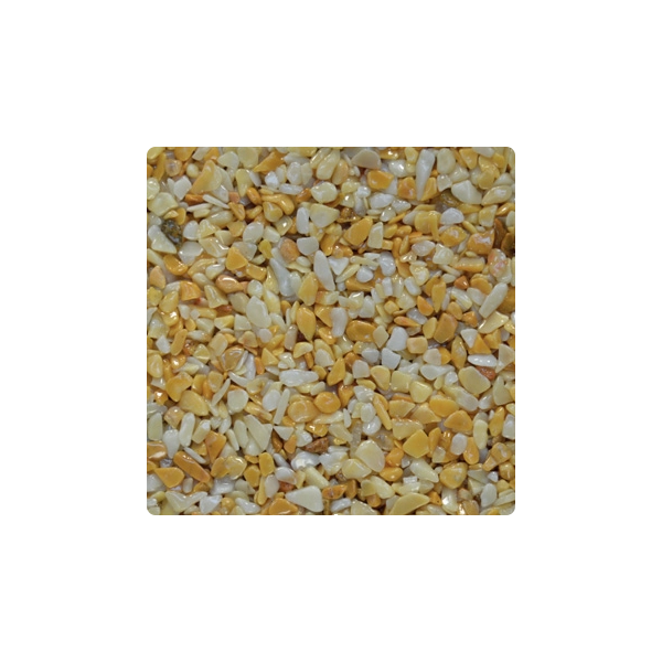 Mramorové kamienky žlté 3-6 mm